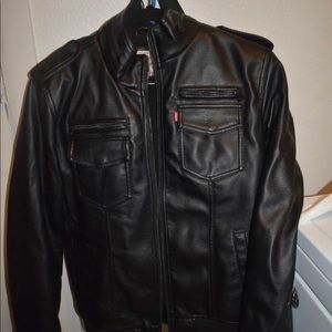 Levi's Men Leather Jacket